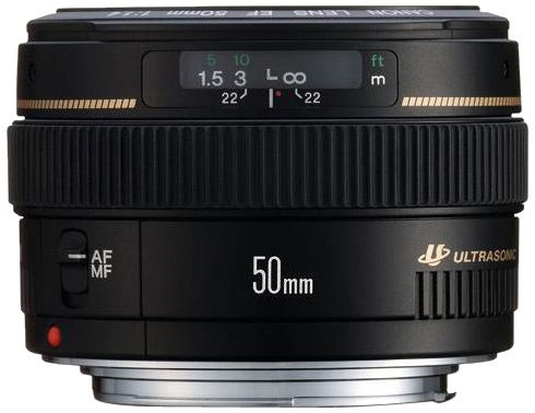 Canon EF 50mm f/1.4.