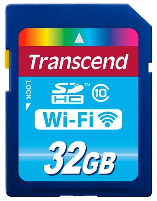 Tarjetas Transcend SDHC WIFI (16GB y 32GB)
