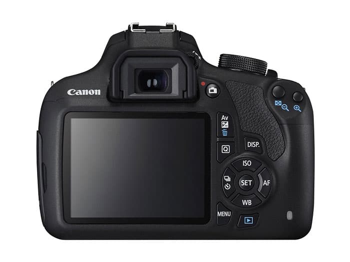 Canon EOS 1200D: pantalla