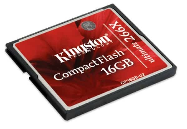 Kingston CF/16GB-U2 - Tarjeta de memoria CompactFlash Ultimate de 16 GB, 266x