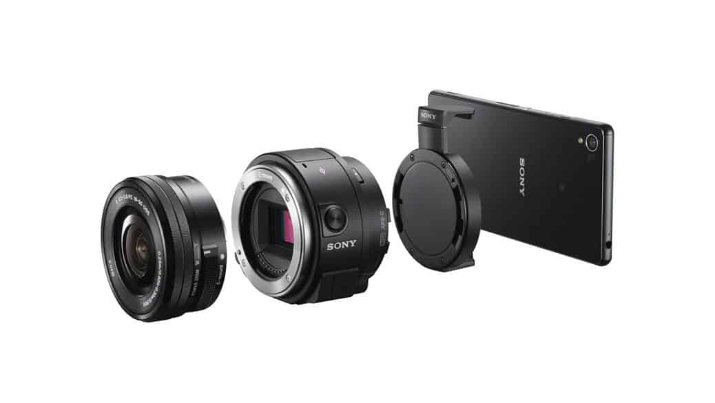 Sony presenta las lentes QX1 y QX30 con sensor APS-C y E-mount para smartphones