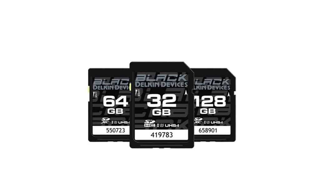 Las tarjetas SD irrompibles de Delkin: Delkin Black SD