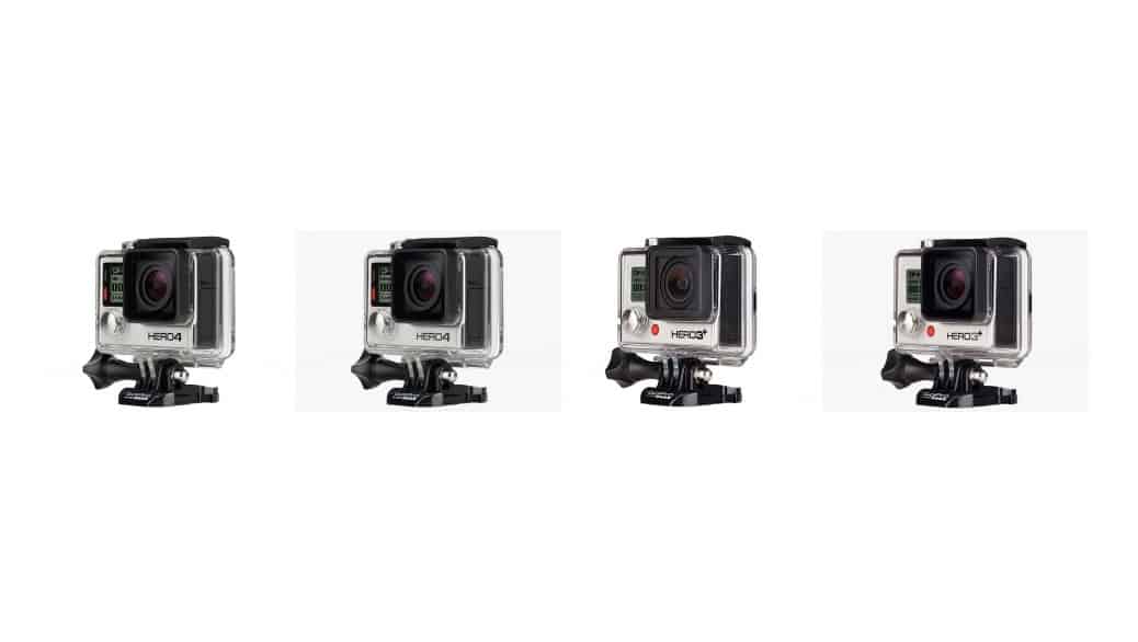 GoPro Hero4 vs GoPro Hero3+: comparativa cámaras deportivas