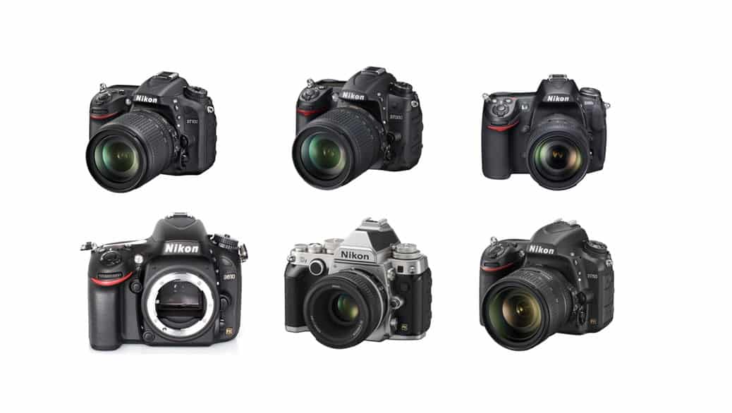Cámaras Nikon DSLR de gama media (2015)