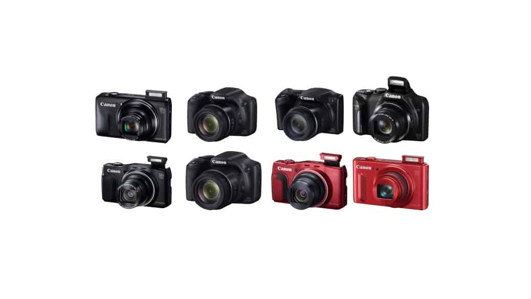 Cámaras de Canon: cámaras bridge y superzoom (2015)