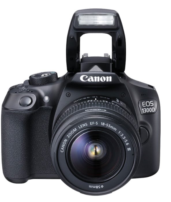 Canon EOS 1300D + objetivo EF-S 18-55 DC III por unos 350 euros en oferta
