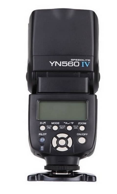 Yongnuo YN-560 IV - Flash Speedlite para cámaras DSLR Canon, Nikon, Pentax, Olympus