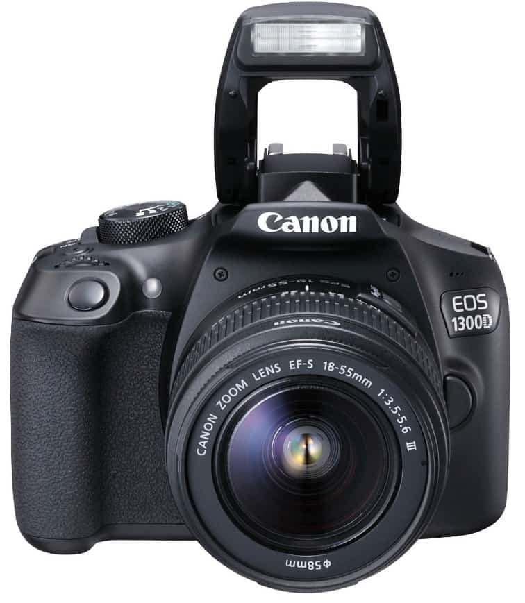 ¡Oferta! Canon EOS 1300D - Kit cámara digital y objetivo Canon EF-S 18-55 DC III