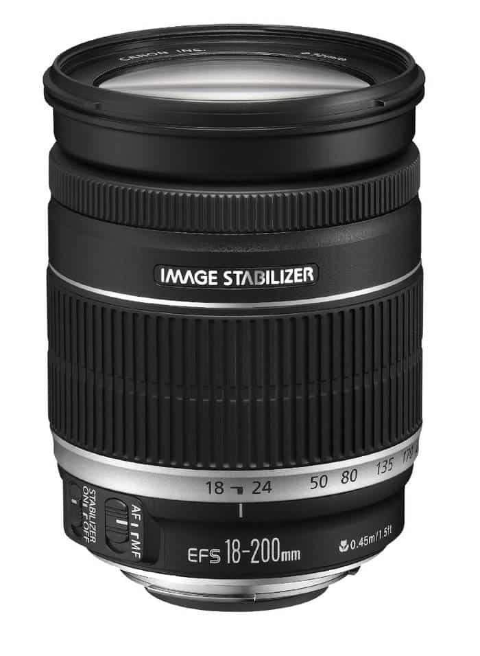 Canon EF-S 18‑200mm f/3.5-5.6 IS - Objetivo superzoom