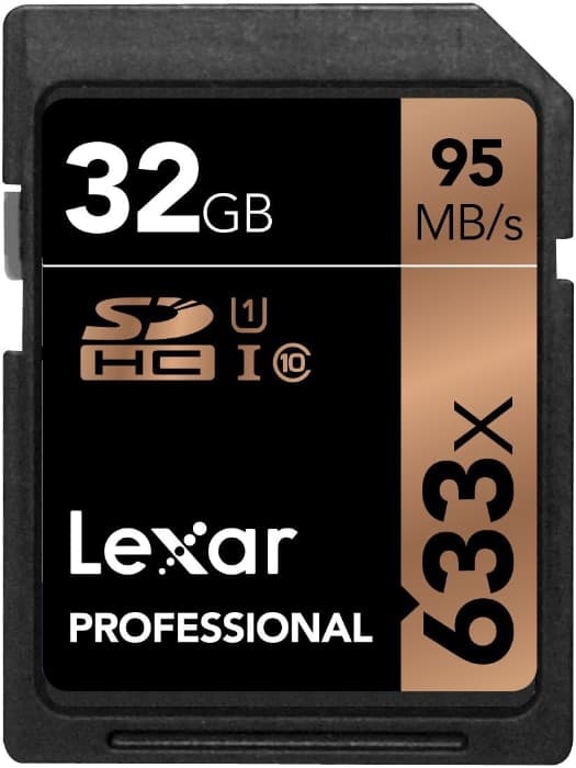 Lexar Professional - Tarjeta de Memoria 633x SDHC de 32 GB