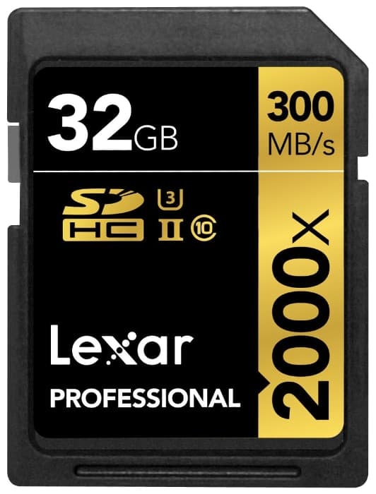 Lexar Professional Class 10 UHS-II 2000X de 32GB