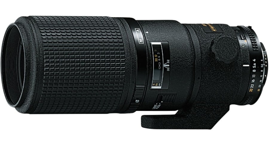 Nikon AF Micro Nikkor 200mm F4D - Objetivo con montura para Nikon