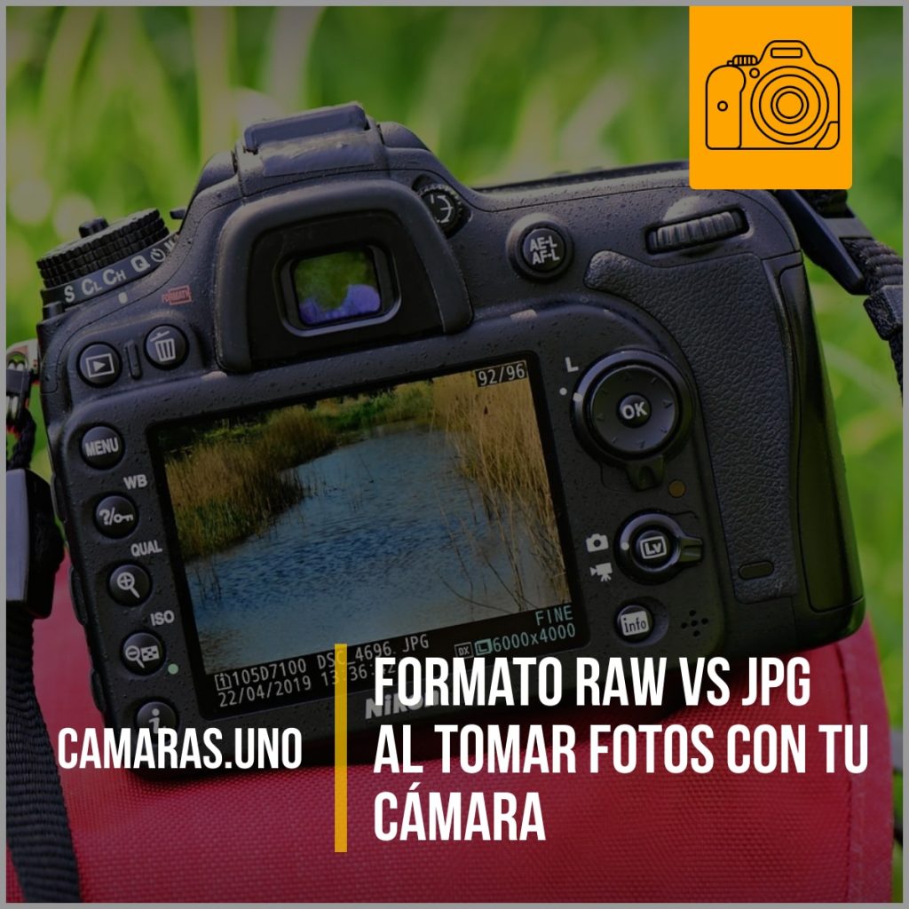 Formato RAW vs JPG al tomar fotos con tu cámara