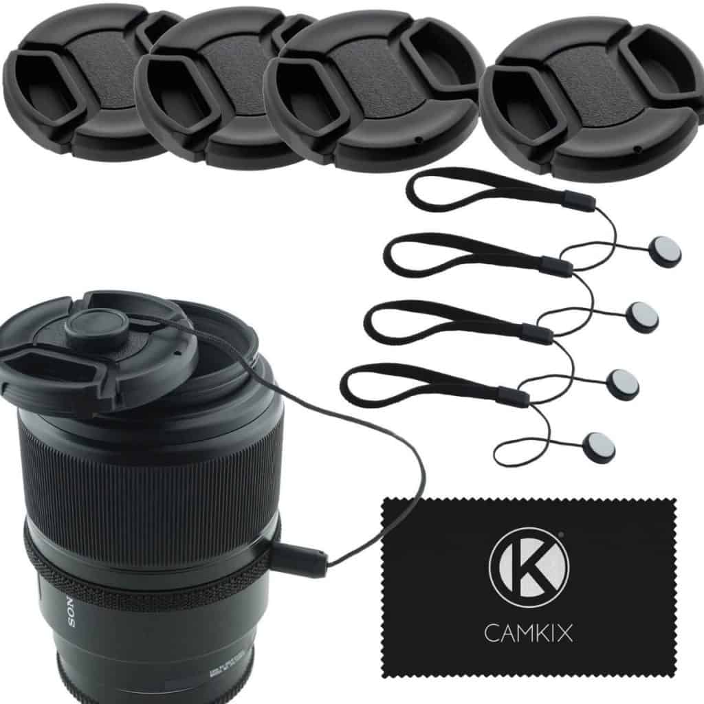 Tapas objetivo de CamKix para Nikon, Canon, Sony y otras DSLR