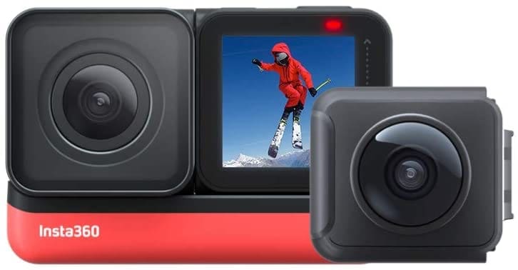 Insta360 One R Twin Edition: cámara de acción 4K y cámara de 5.7K 360 con Lentes Intercambiables