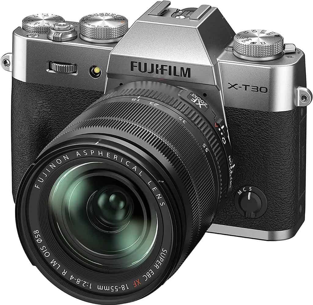 Fujifilm X-T30 II, FUJINON XF18-55mmF2.8-4 R LM OIS Kit Color Plata