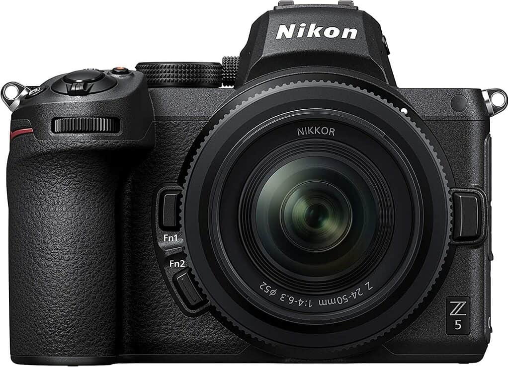 Nikon Z5 + 24-50 F/46.3 + FTZ - Cámara mirrorless con Pantalla de 3 Pulgadas