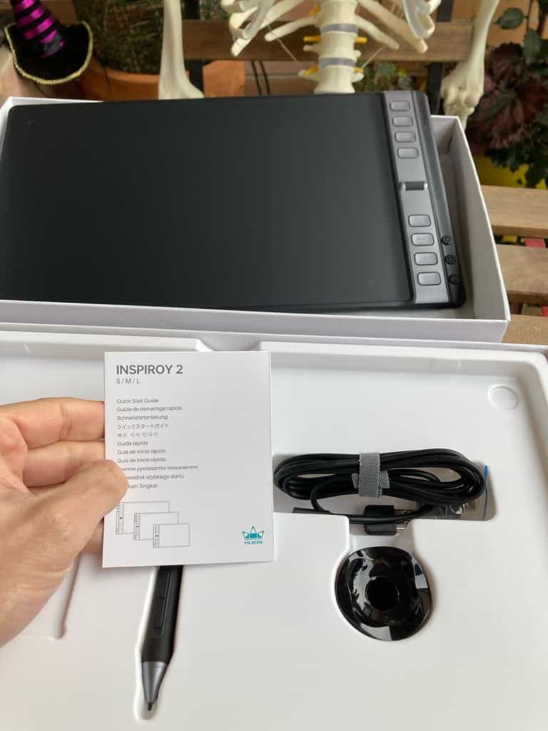 Huion Inspiroy 2 L unboxing