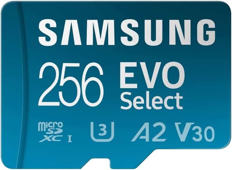 Tarjeta microSD de 256 GB