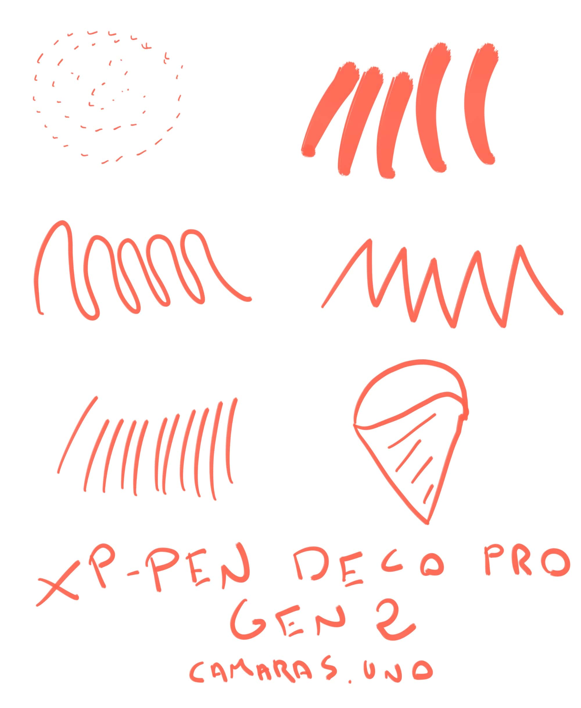 XP-PEN Deco PRO LW Gen 2: pruebas de dibujo
